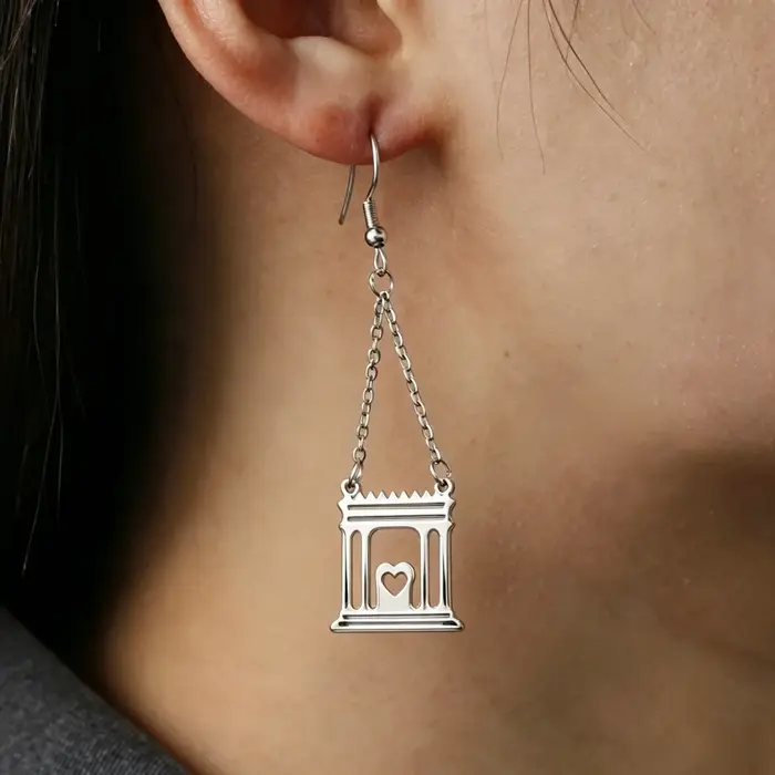 Boucles d'oreilles Beit HaMikdash