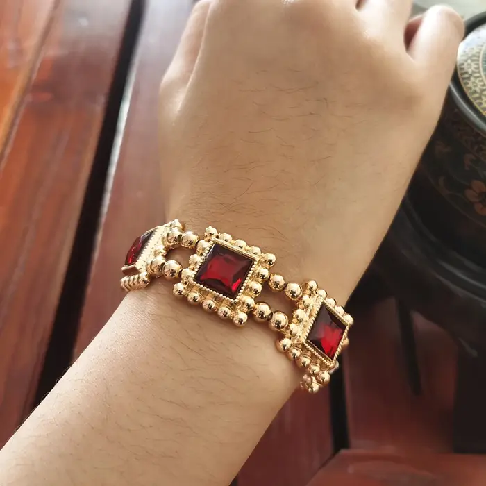 Bracelet multicouche en alliage