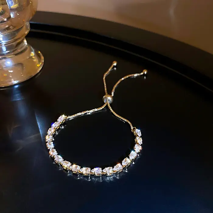 Bracelet de luxe ajustable pour femme