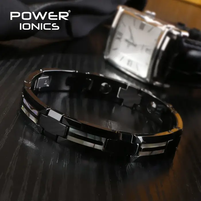 Power Ionics-Bracelet Magnétique de Luxe Unisexe