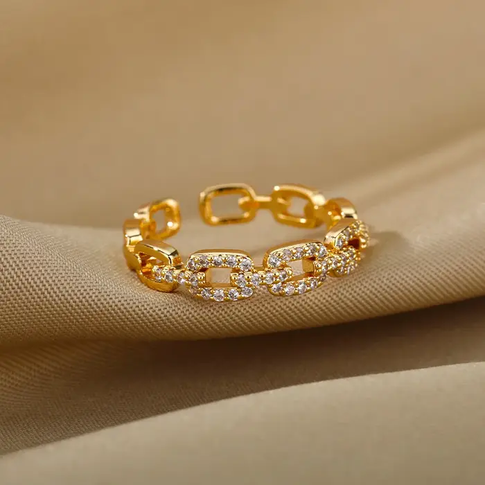 Bagues classiques en Zircon pour femmes