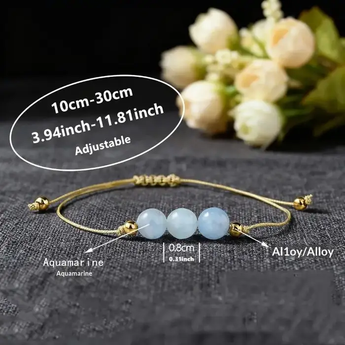 Bracelets élégants et minimalistes pour femmes, faits à la main, ajustables, en perles tissées, arti