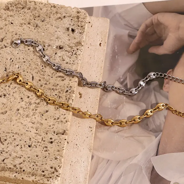 E.B.belle-Bracelet étanche grain de café pour femme