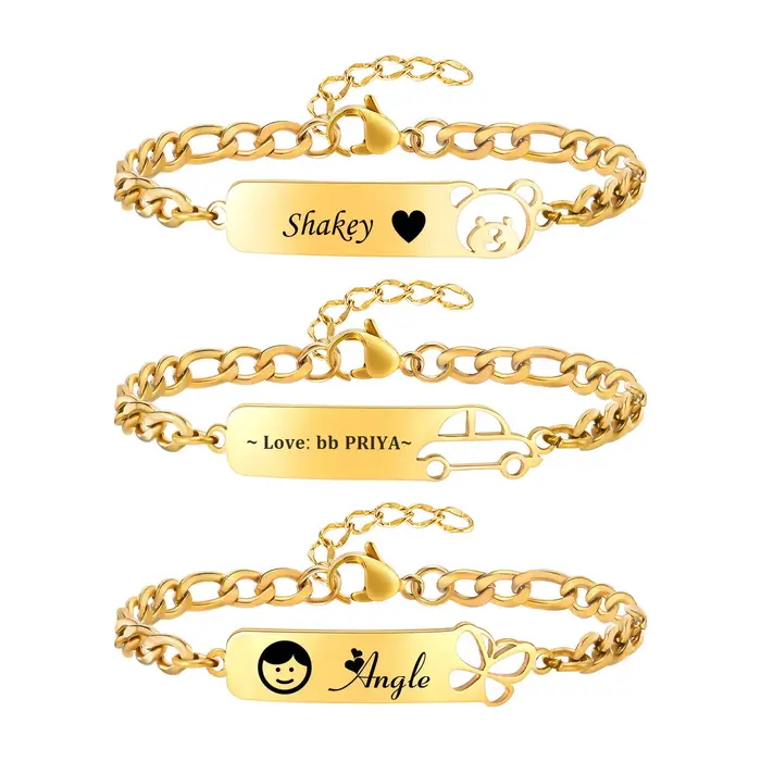 Bracelet de pierre de naissance personnalisé pour femme