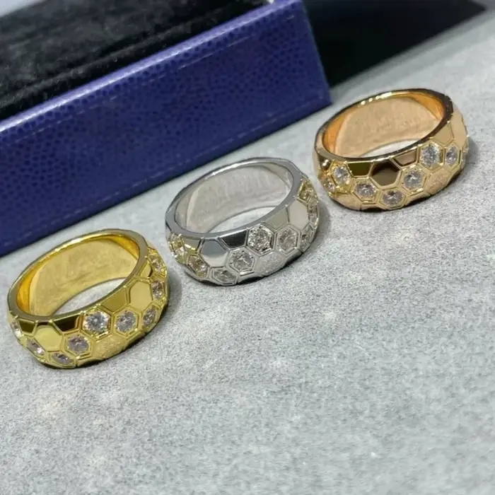 Bague de luxe rétro pour femme