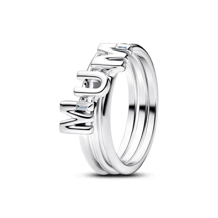 Bague en argent sterling 925 de haute qualité pour la fête des mères