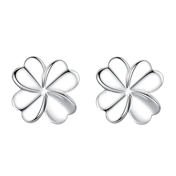 Boucles d'oreilles élégantes en argent Sterling 925