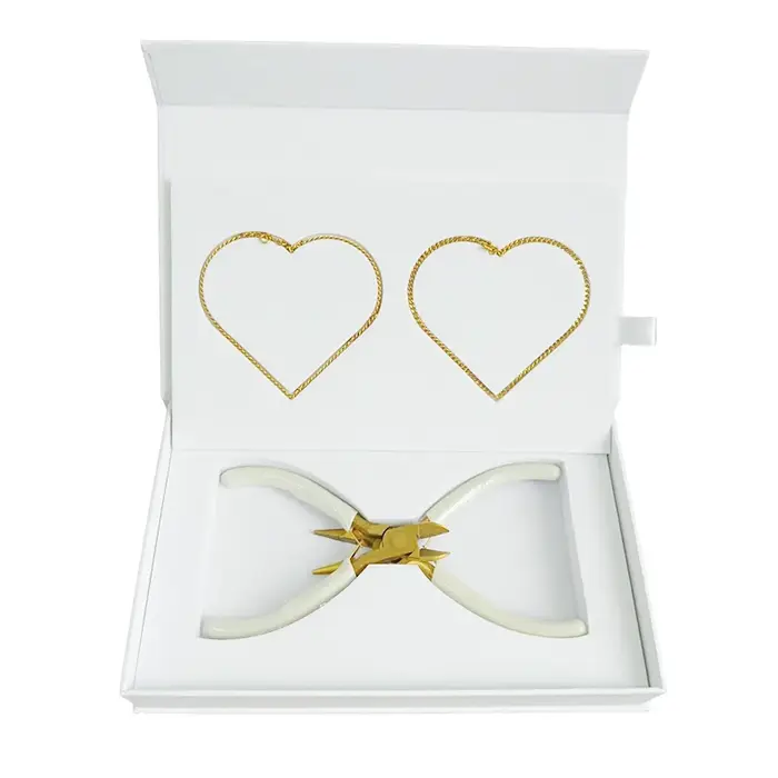 Kit de bracelets permanents en acier inoxydable doré pour couples occasions spéciales anniversaires Saint Valentin cadeau romantique