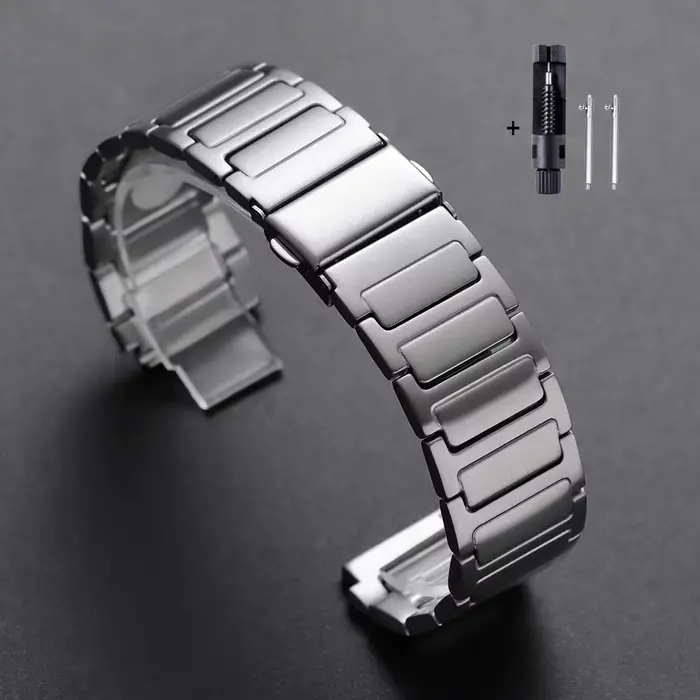 Bracelet en acier inoxydable 18mm 20mm 22mm pour Casio, pour montres intelligentes, universel, pour 