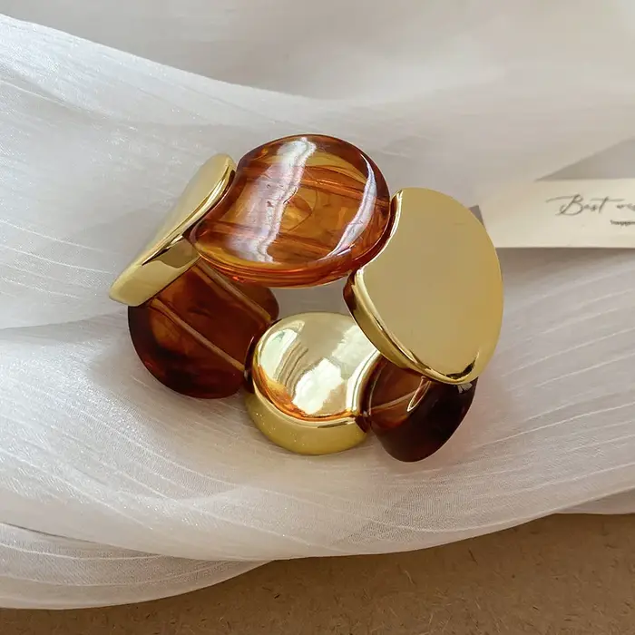 Bracelets ronds en corde élastique épissée pour femmes