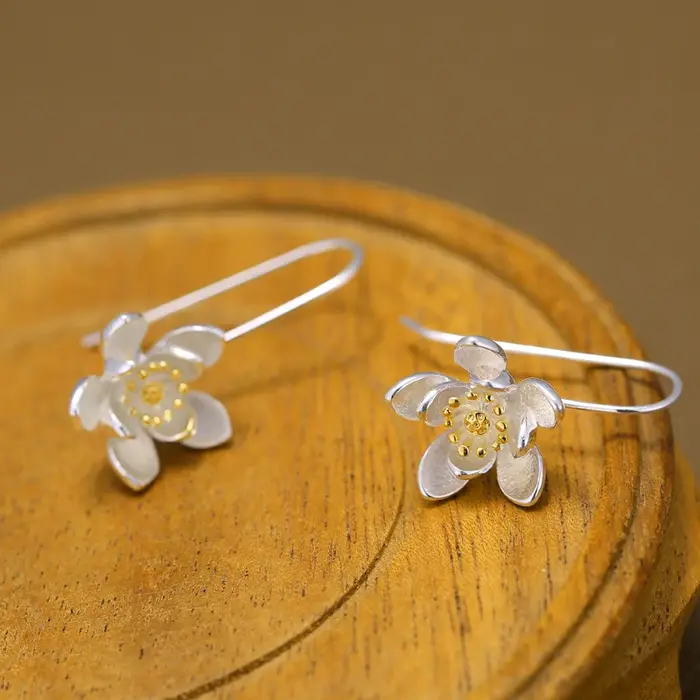 Boucles d'oreilles en argent Sterling 925