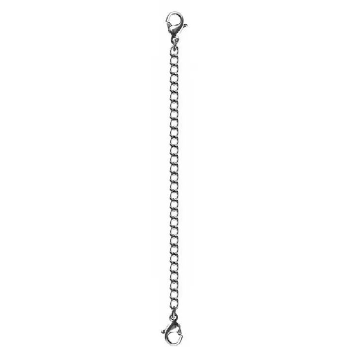 Prolongateur en acier inoxydable pour collier et bracelet, équivalent à des fermoirs ster corrigés, 