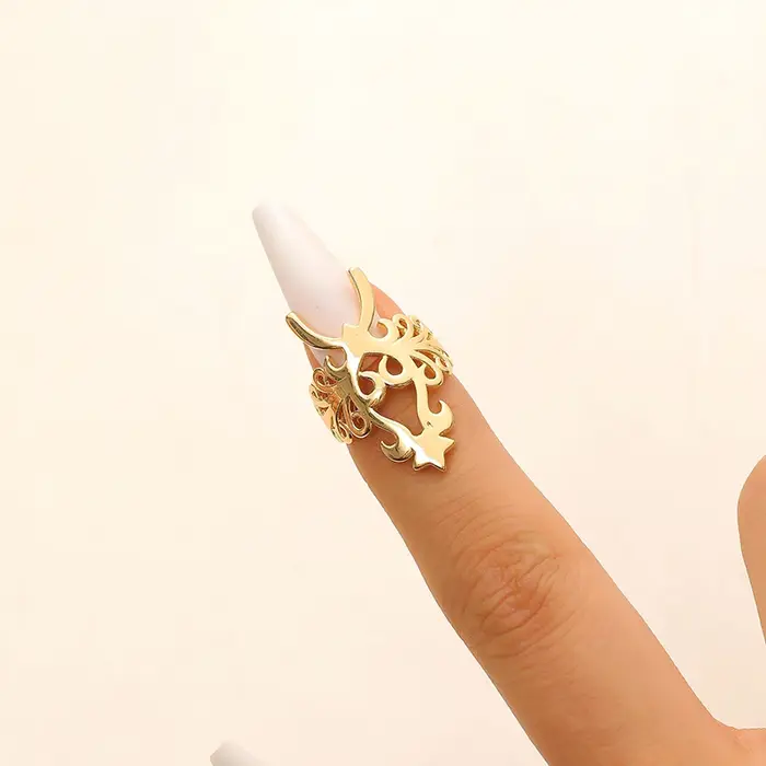 Bague ouverte en Zircon pour femmes, exquise, portable, détachable, bague commune pour filles, Vinta