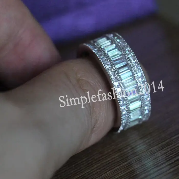 Bague de fiançailles en diamant de laboratoire de luxe