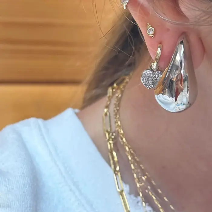 Boucles d'oreilles pendantes Extra Large