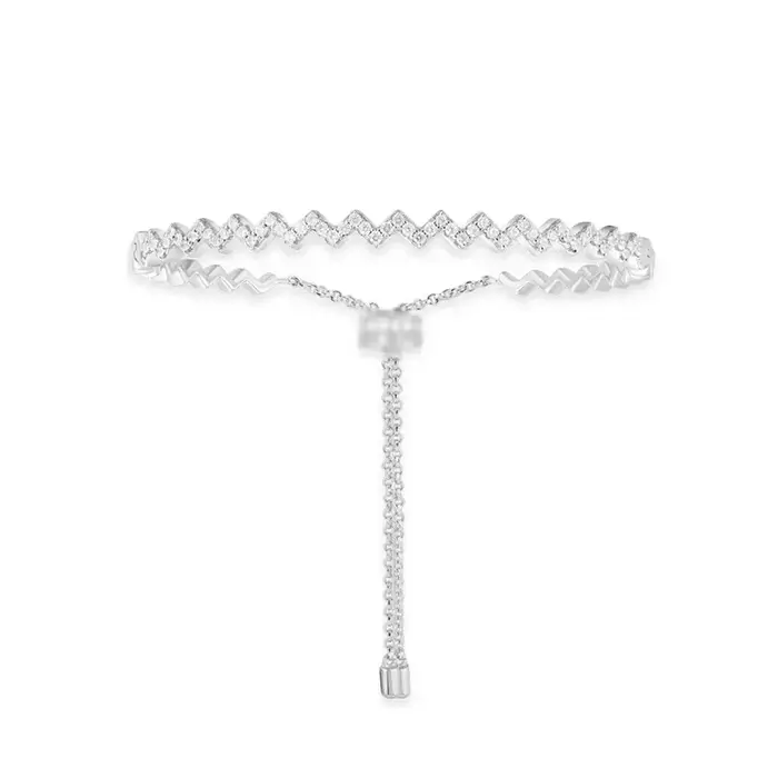 Collier et bracelet ajustables en perles ondulées CY 2025 – Bijou tendance, simple et décontracté, c
