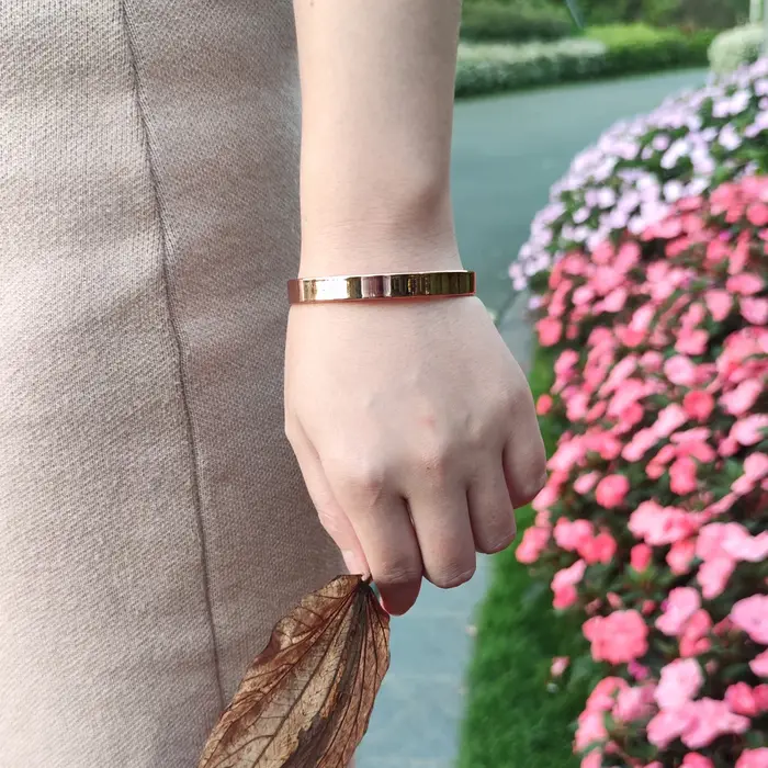 Bracelets en cuivre pur pour femmes