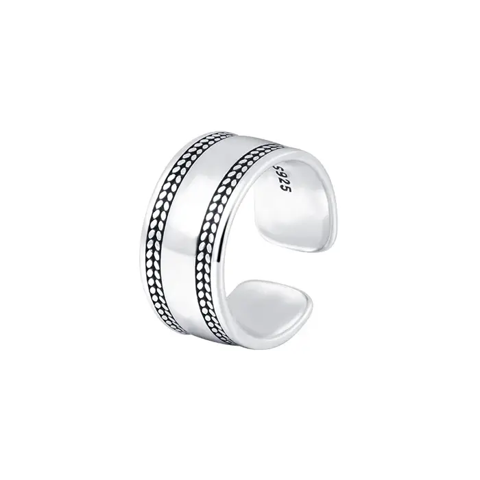 Bague en argent sterling 925 sertie de zirconium blanc pour femmes occasions spéciales soirée party cadeau engagement mariage anniversaire