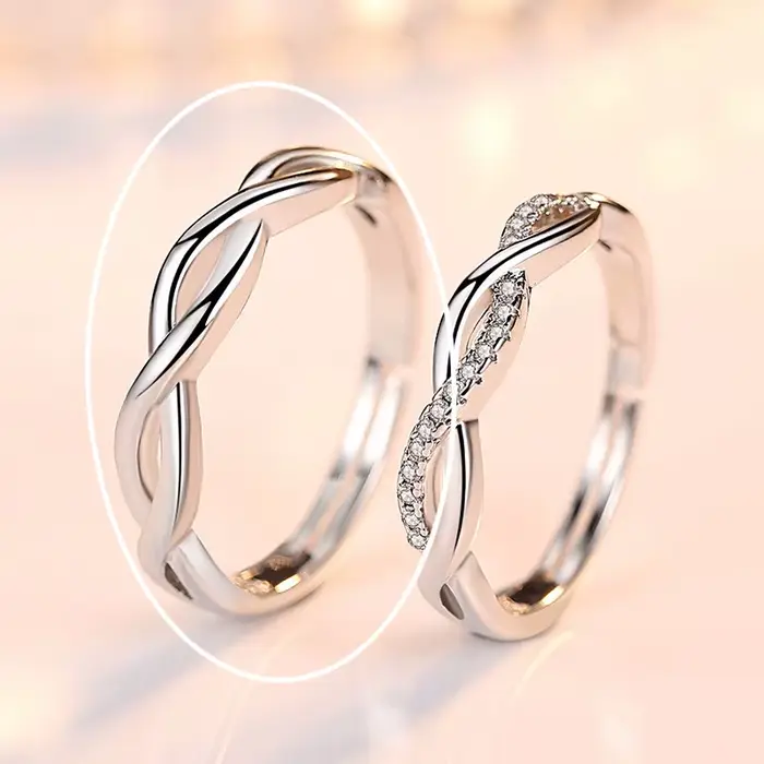 Bague de luxe en argent sterling 925 avec croix exquise en zircone pour hommes et femmes, cadeau de 