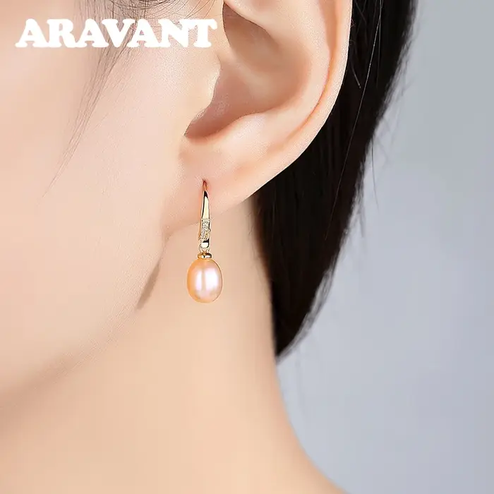 Boucles d'oreilles sulfen argent 925 et or 18K modernes pour femmes occasions spéciales mariage anniversaire fiançailles cadeau de Noël
