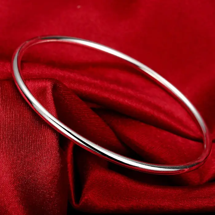 Grandes bracelets en argent Sterling 925 pour femmes, breloques mignonnes, bijoux à la mode, manchet