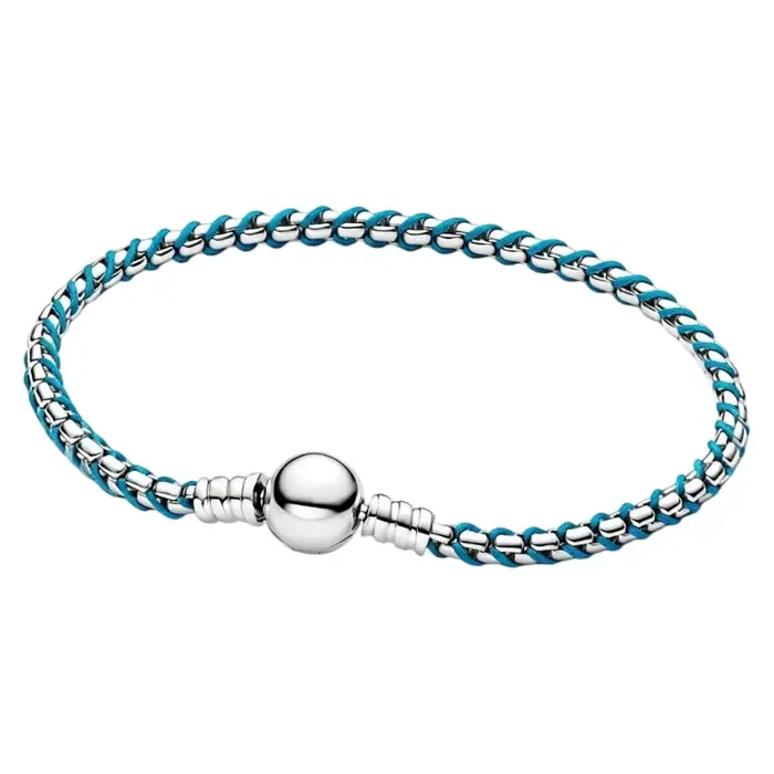 Bracelet en argent 925 personnalisable avec pierres précieuses de diverses couleurs pour femmes occasions spéciales