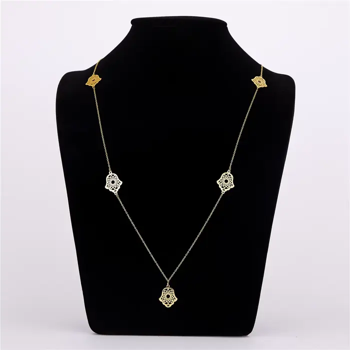 Collier de mariage en acier inoxydable avec pendentif zirconium pour femmes occasions spéciales et cadeaux romantiques