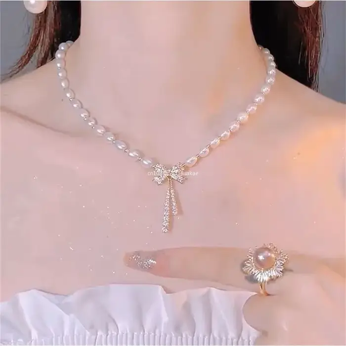 Coquette – collier de perles esthétiques