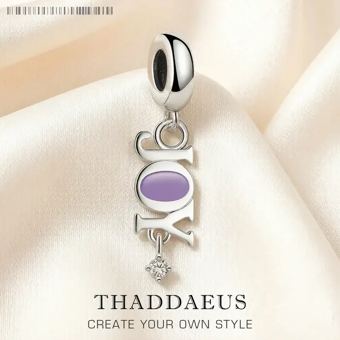 Pendentif balancent breloque joie 925 en argent Sterling nouvelle Europe