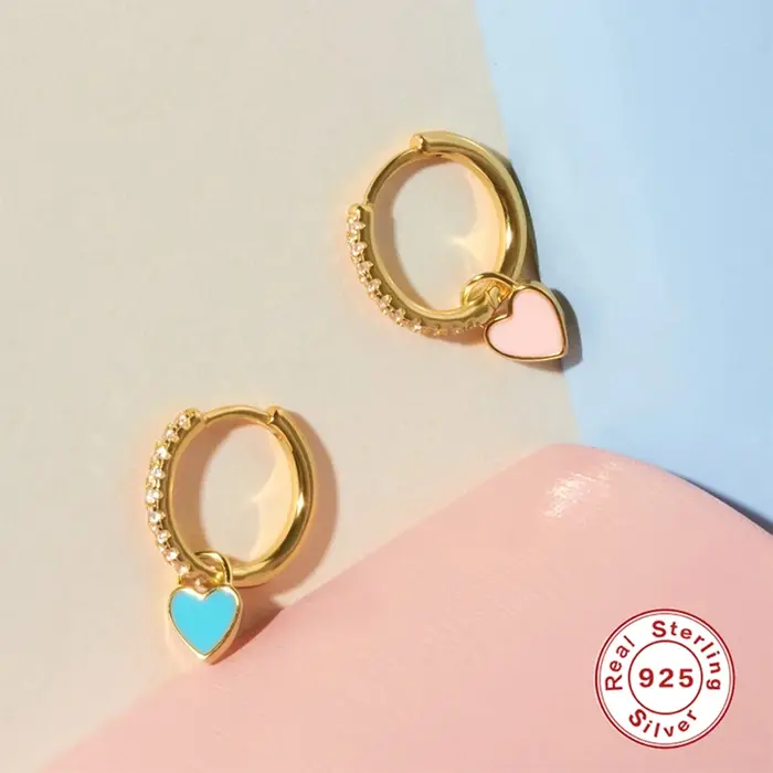 BOAKO boucles d'oreilles pour femmes 2021 tendance Pendientes Plata 925