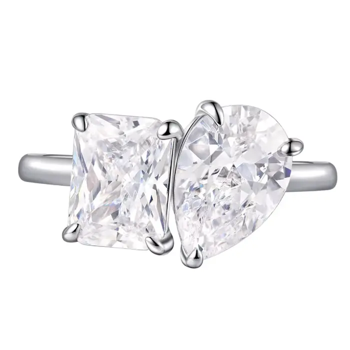Vinregem – bague de fiançailles en argent Sterling 925 pour femmes, bijou fin en argent Sterling 925