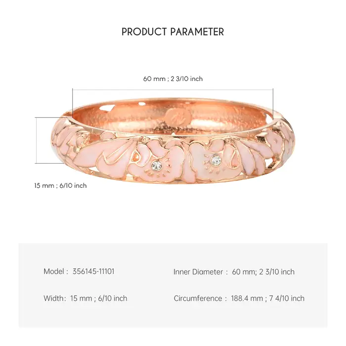 Bracelet creux pour femmes