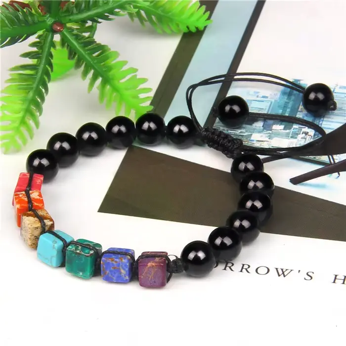 Bracelet de perles en pierre naturelle