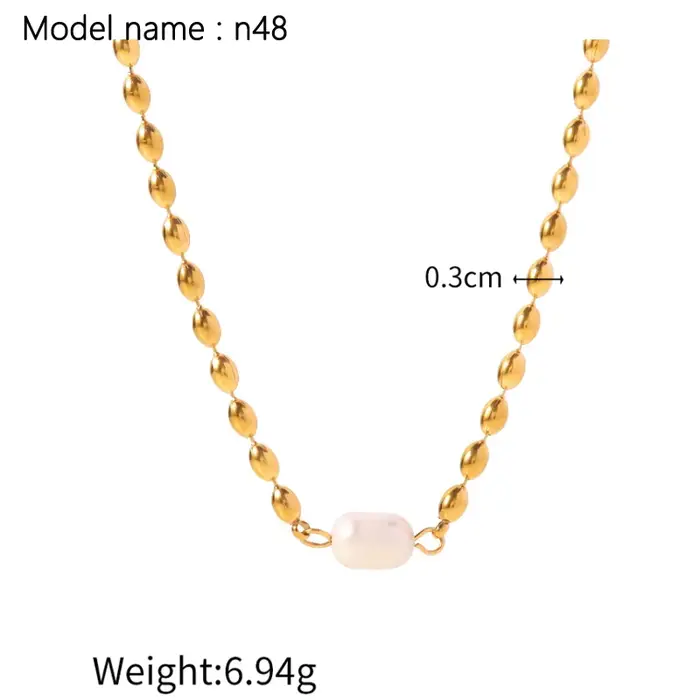 Collier Vintage sur chaîne de cou