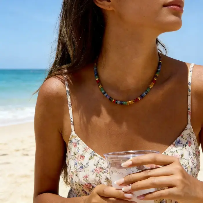 Collier en pierre naturelle 7 chakras pour femmes