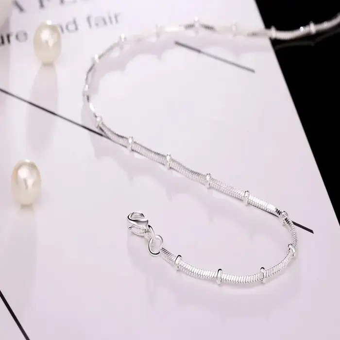 Collier en argent Sterling 45-50cm