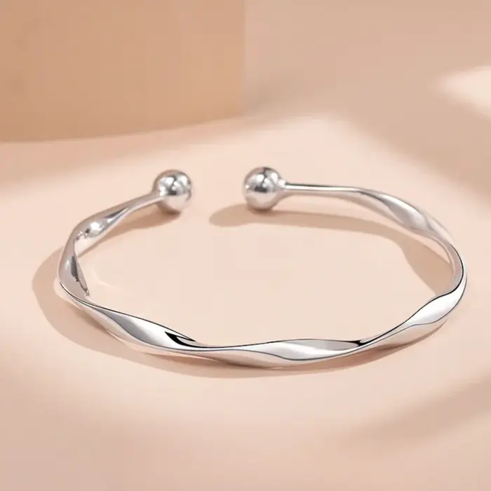 Bracelets porte-bonheur en argent Sterling 925 pour femmes, perles porte-bonheur de luxe de styliste