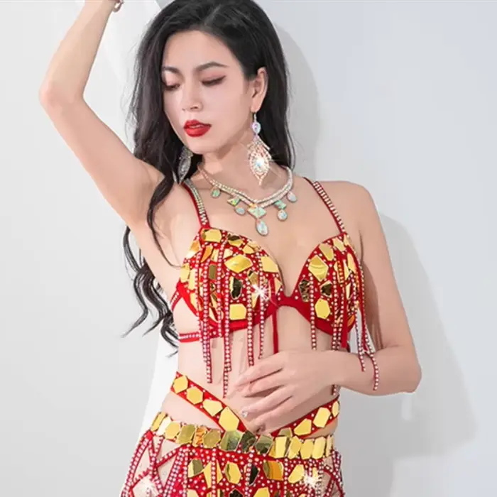 Collier ras du cou, Costume égyptien ancien, bijoux de danse du ventre, strass scintillants, accessoire de Costume, scène de spectacle de photographie