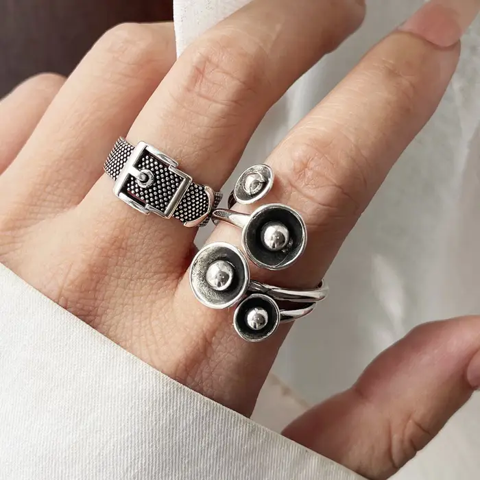 Bagues en argent Sterling 925 pour femmes