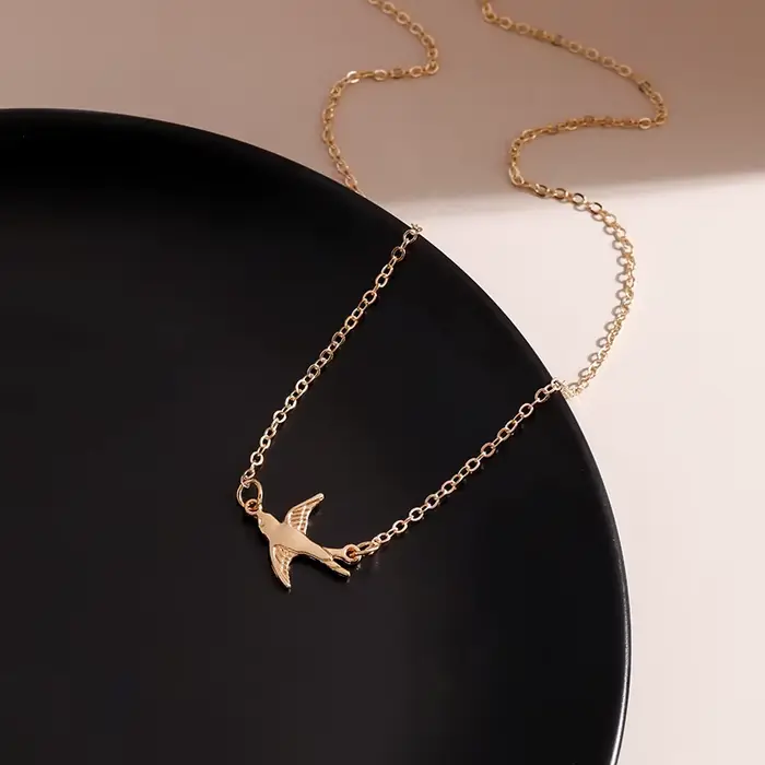 Aihua – chaîne de clavicule de Style Simple, colliers et pendentifs ancre de la marine de mer pour f