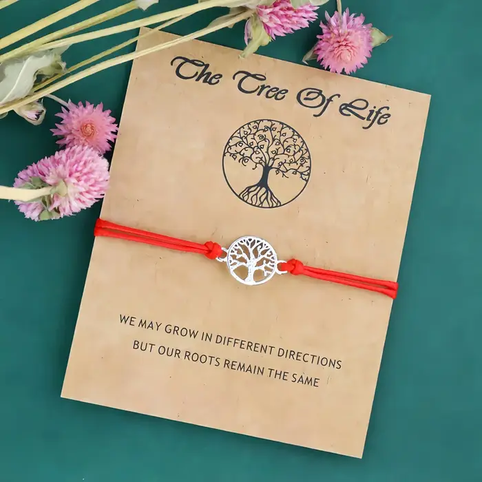 Bracelet de vœux arbre de vie