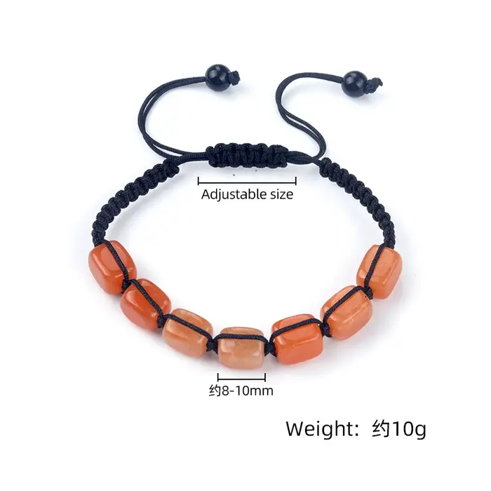Bracelet en pierre naturelle et cristal