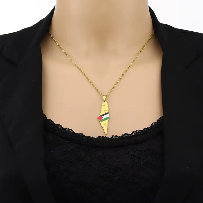 Collier pendentif en acier inoxydable pour hommes et femmes