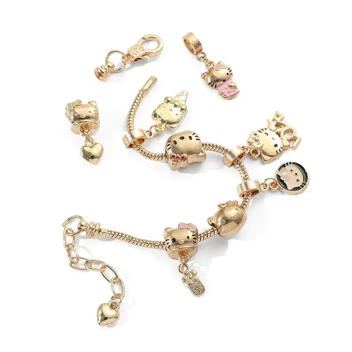 Dessin animé mignon kitty chat bracelet