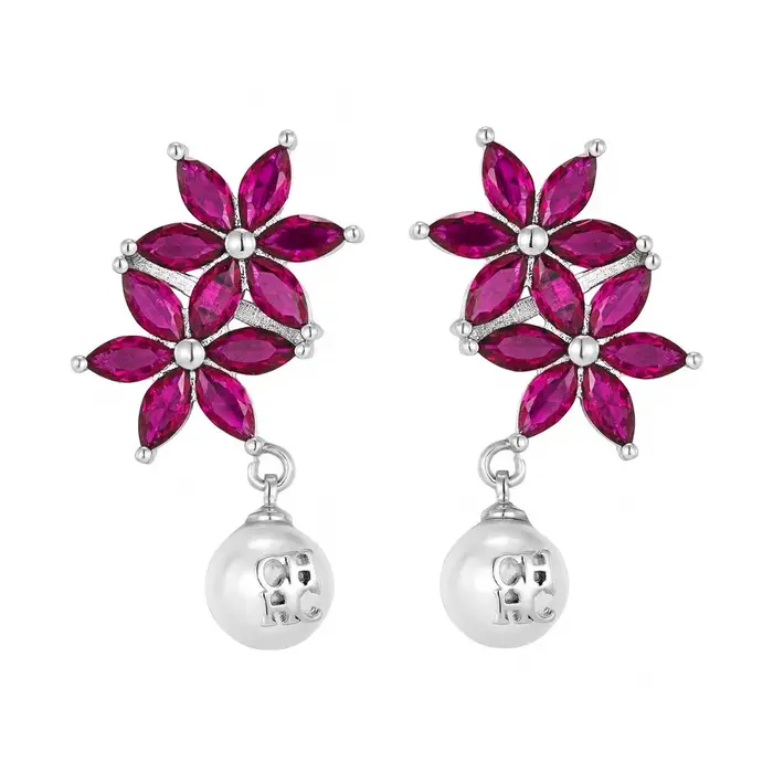 Boucles d'oreilles élégantes en perles pour femmes