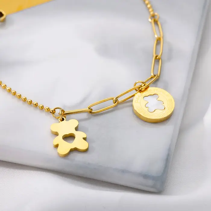 Bracelet ours en peluche pour femmes