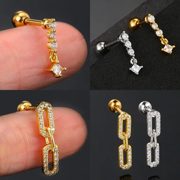 Boucle d'Oreille Fleur pour Femme