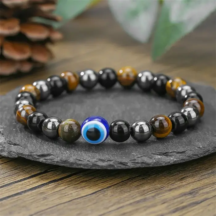 Bracelet de Triple Protection mauvais œil