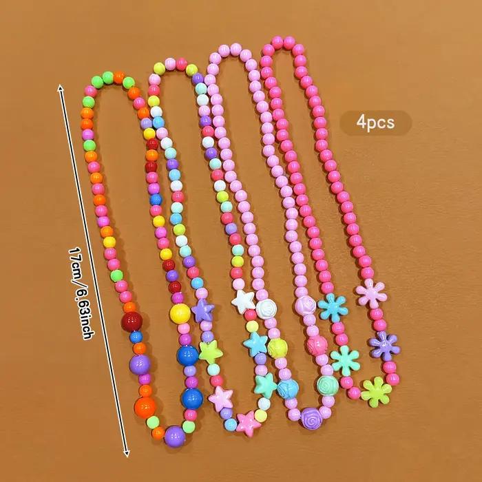 4 colliers simples, polyvalents