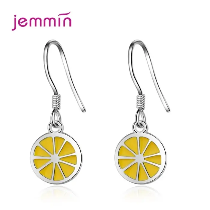 Boucles d'oreilles pendantes populaires en argent sterling 925